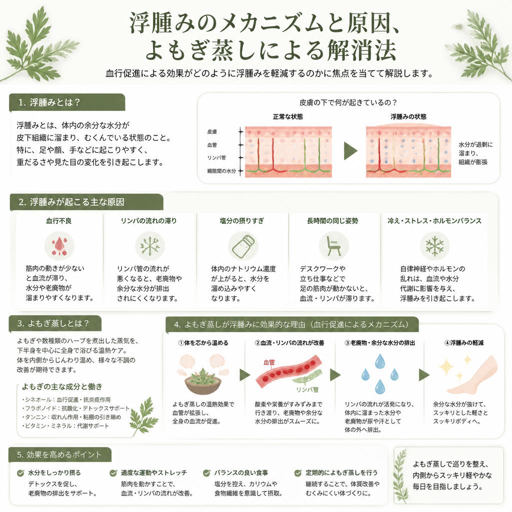 3. 浮腫みの原因と解消法