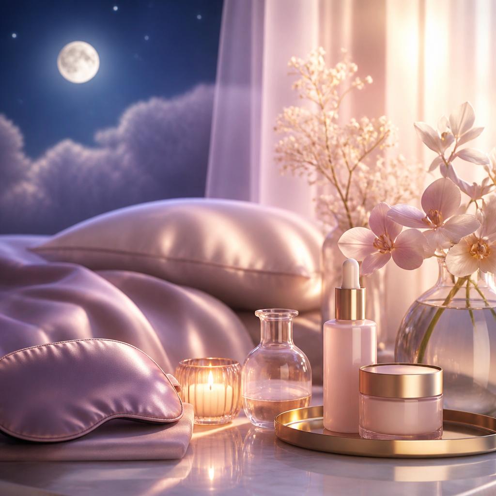 睡眠の質を上げて、艶やかな肌を手に入れる。