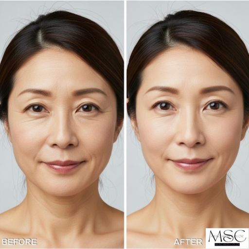 メソスキンカラーで肌質改善