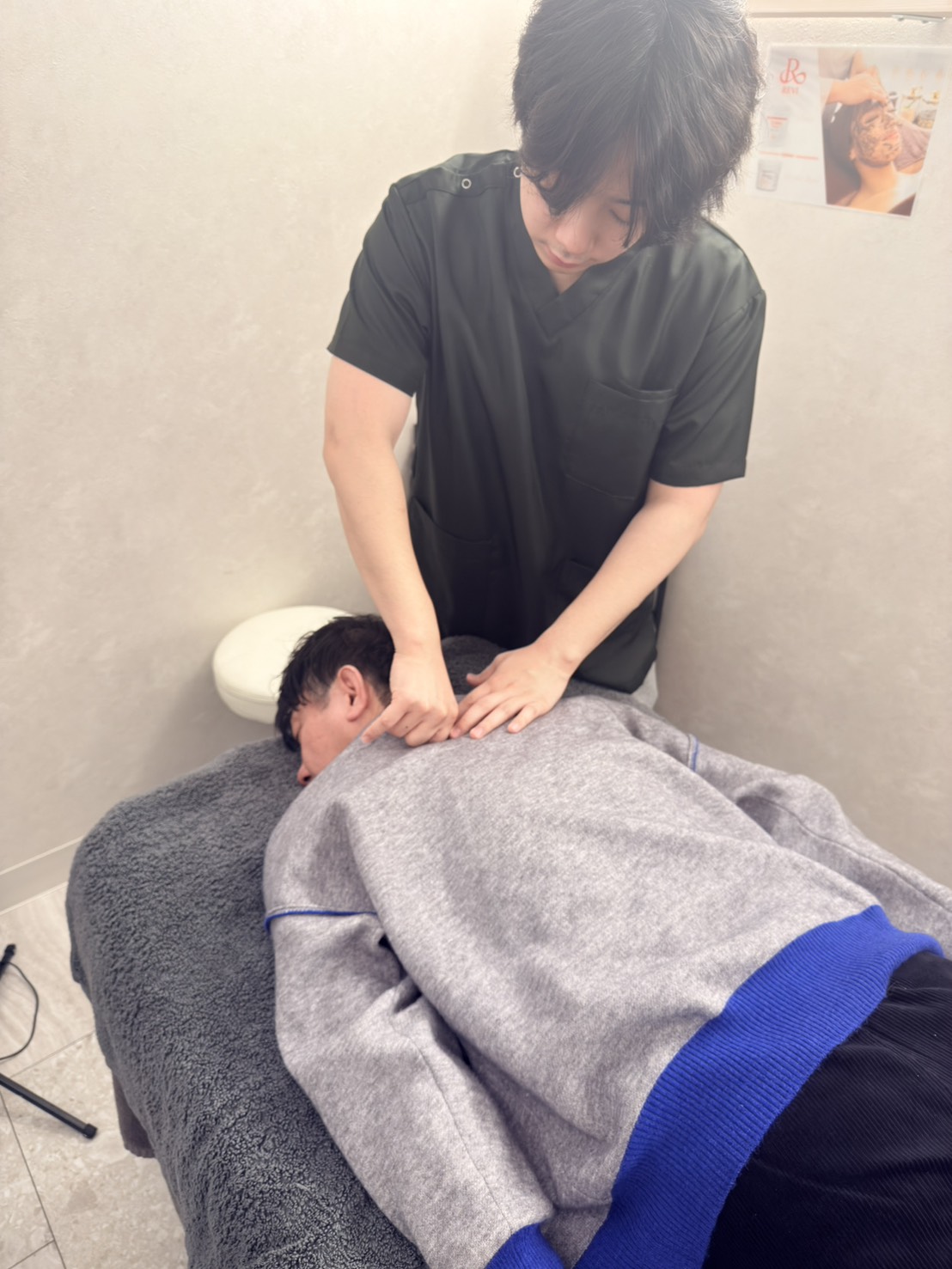 個室での贅沢なリラックスタイム