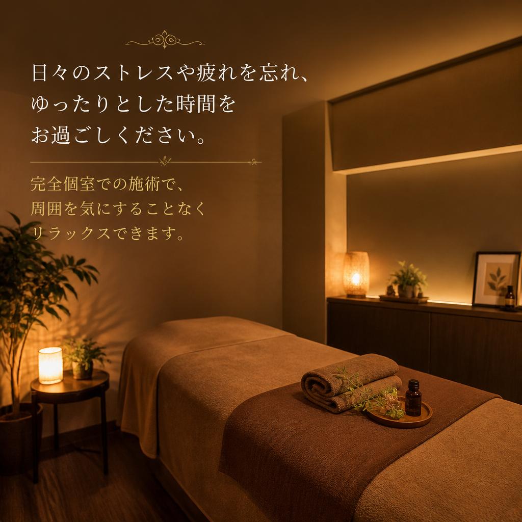 リラクゼーションで日常の疲れを解消