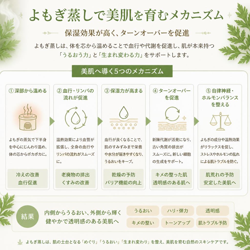 美肌へ導く保湿とターンオーバー
